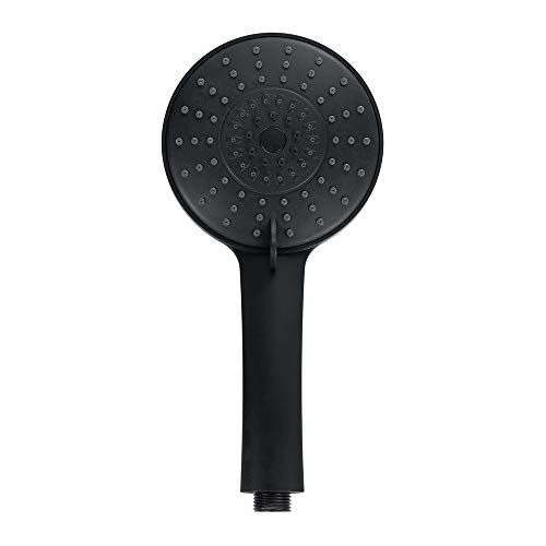 Cabezal de Ducha de Mano ABS Negro 3 Funciones