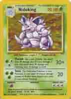 ポケモン - Nidoking ニドキング 1ED 1st Edition 11/102英語版 Nidoking 11/102 Pokemon Original Base Set 1 Pokémon Card