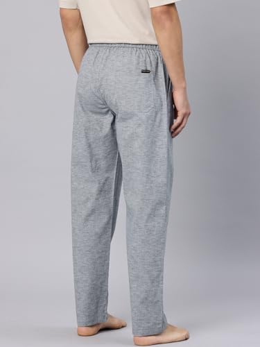 Image of Majestic Man Comfort Fit Solid Cotton Blend Casual Style Lounge Pyjama with 3 Pockets & Zip Closure