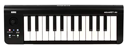 Nella serie microKey Air di casa Korg ritroviamo tutte le caratteristiche della seconda serie di tastiere MIDI/USB microKey alle quali si aggiunge la nuova funzione di trasmissione via Bluetooth dei dati MIDI generati, che ne permette l’utilizzo senza fili. Grazie al Bluetooth Smart “Apple Bluetooth Low Energy MIDI” e all’alimentazione mediante due pile di tipo AA, per un’autonomia di circa 30 ore di utilizzo, potrai utilizzare queste tastiere senza alcun cavo, in assoluta libertà, con tutti i device iOS (iPad/iPhone con iOS 8 o successivi) e con i recenti computer Apple (MacOS X10.10 Yosemite, o successivi) che supportano il protocollo Bluetooth dalla versione 4.0 in poi. La funzionalità Wireless si attiva mediante un apposito interruttore posto sul fianco del prodotto