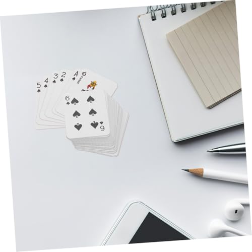 CLISPEED 24 Sätze Miniatur Spielkarten Pack Kleine Spielkarten Lustige Reise Pokerkarten Kompakt für Party Favors Erwachsene und Unterwegs Geeignet Kleine Spiele Geschenkideen – Bild 5