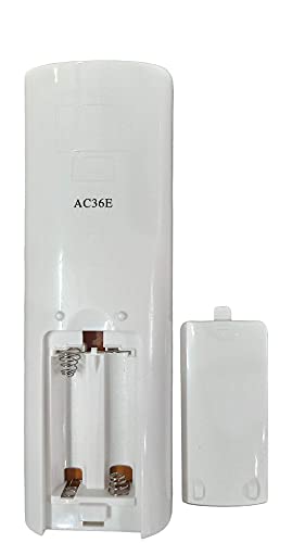 Image of Ehop AC36E Compatible Remote Control for Voltas Air Conditioner with H-Sweep Function VE-36E (Please Match The Image with Your existing or Old Remote Before Ordering)