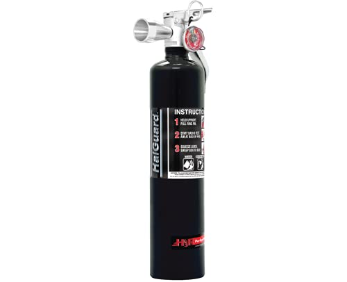 H3R Halguard 2.5lb Fire Extinguisher - Halotron (Black)