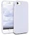 Produktbild MyGadget Silikon Hülle für Apple iPhone SE 2022 | 2020 | 7 | 8 - robuste Schutzhülle TPU Case Slim Silikonhülle Back Cover Ultra Kratzfest Handyhülle matt Weiß