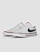 Nike Unisex Kids Court Legacy, White/Black/Desert Ochre/Gum Light Brown, 1Y