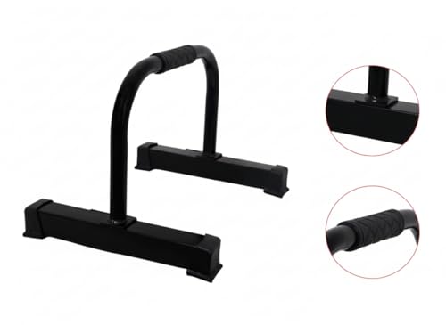 Image of IBS Professional Heavy-Duty Steel Parallette Bars - Ultimate Calisthenics & Dip Station