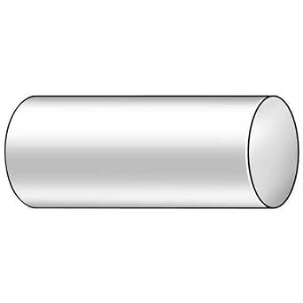 Clear Polycarbonate Rod Stock 3 ft. L, 1" Dia., Mfr 2XPW1-A