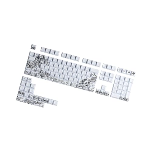 Clavier mécanique Fynmi Ukiyo E 127 touches PBT sublimation profil Cherry compatible ANSI ISO