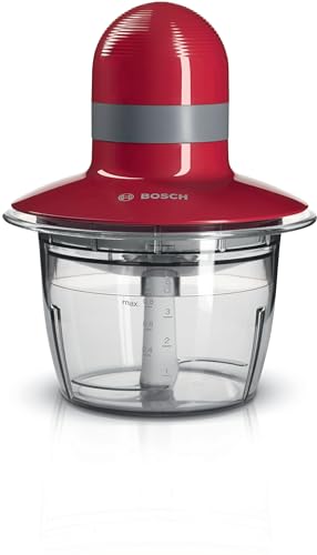 Foto von Bosch MMR08R2 Universal Zerkleinerer Chopper, Kunststoff, Rot, 400 W