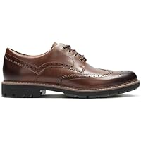 Clarks Batcombe Wing, Zapatos de Cordones Derby, Marrón (Dark