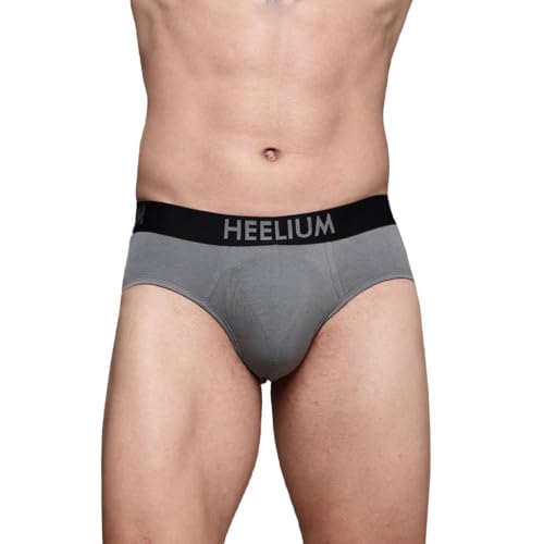 Image of HEELIUM Bamboo Underwear Brief for Men | 3X Softer Than Cotton & Odour Free | Stretchy Fabric & Durable Waistband
