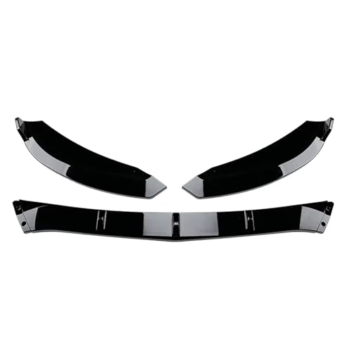 Kit diffuseur avant pour Benz W205 C180 C200 : protection et aérodynamisme noir brillant