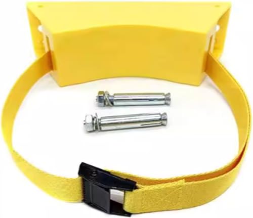 Support mural bouteilles de gaz jaune pour optimiser l'atelier et le garage - 2
