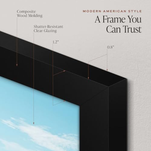 Image of Americanflat 18x27 Poster Frame - Engineered Wood - Black