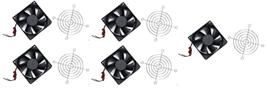 SP DC 12V Cooling Fan for PC Case, CPU Cooler r Comes with 3INCES Grill - Pack of 5 (B0BRZWHPD3) Amazon Price History, Amazon Price Tracker