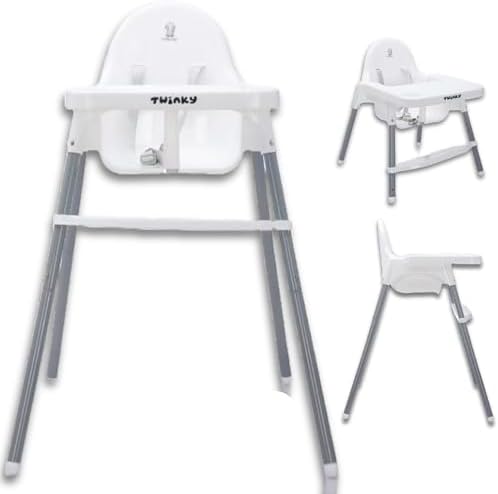 Twinky Seggiolone Pappa Evolutivo 0-36 Mesi – Seggioloni Pappa per Bambini Portable e Regolabile | Design Sicuro e Comfort per Ogni Pasto — foto principale