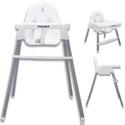 Twinky Seggiolone Pappa Evolutivo 0-36 Mesi – Seggioloni Pappa per Bambini Portable e Regolabile | Design Sicuro e Comfort per Ogni Pasto