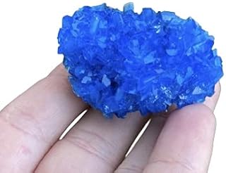 1pc. Chalcanthite, blue stones, blue crystals, rare minerals, rare crystals, copper sulfate mineral, electric blue crystal, crystal home decor