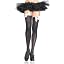Black With White Bow