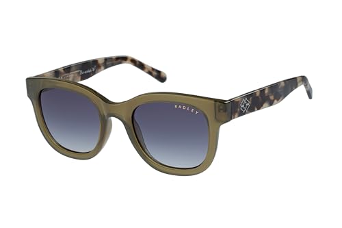 Lunettes de soleil ronds Radley London vert kaki pour vos terrasses d'été
