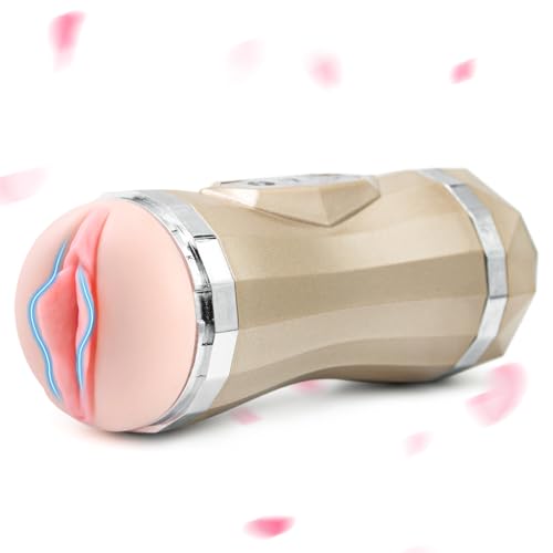 M asturbateur Masculin Automatique 10 modes de vibration et 5 fonction d'aspiration Masturbateur Mains Libre Bouche Suceuse Jouet Sexuel pour Homme,Vagina plussy...