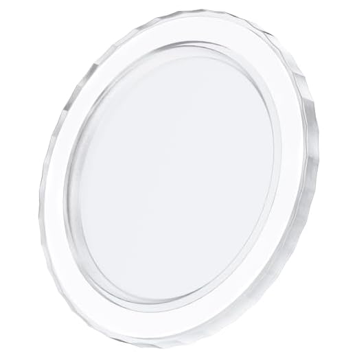 CloudValley Base magnética Compatible con agarres de teléfono PopSocket y iPhone MagSafe Series, Base de Soporte para teléfono móvil, Accesorios Ligeros y Delgados, Transparente Mate