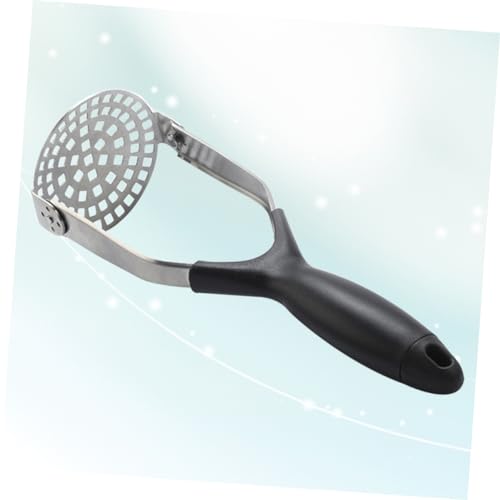 Kartoffelstampfer, Knoblauchpresse, Edelstahl, Karottenpresse, Kartoffelstampfer, Kartoffelpresse, Stampfer, Ton, Süßkartoffel (Color : As Shownx2pcs, Size : Mediumx2pcs)