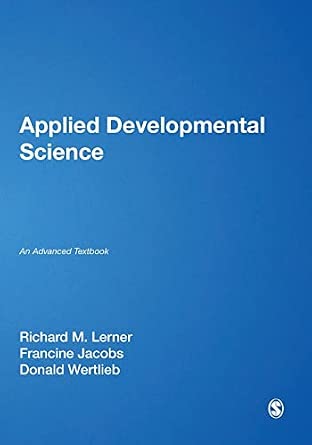 Applied Developmental Science: An Advanced Textbook book cover