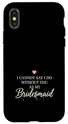 Will You Be My Bridesmaid �u���C�Y���C�h �v���|�[�Y �u���C�_���p�[�e�B�[ �X�}�z�P�[�X iPhone X/XS �p