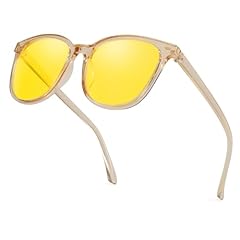 A02 Tpbrown/ Yellow Night Vision Glasses