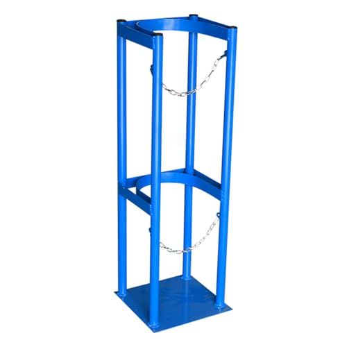 Support pour bouteilles d'oxygène et bouteilles de gaz avec chariot médical roulant