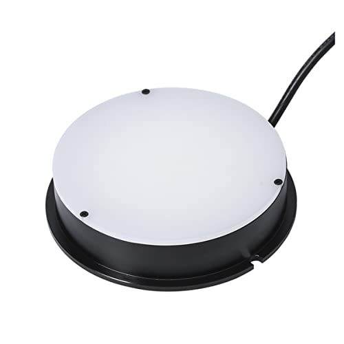 Microscope Monocular Stereo Microscope, Bottom LED Light Source 116 PCS Beads Adjustable Bottom Illumination