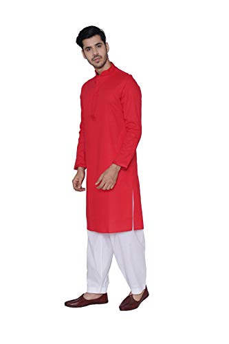 Image of Manthan Art Silk Kurta for Men