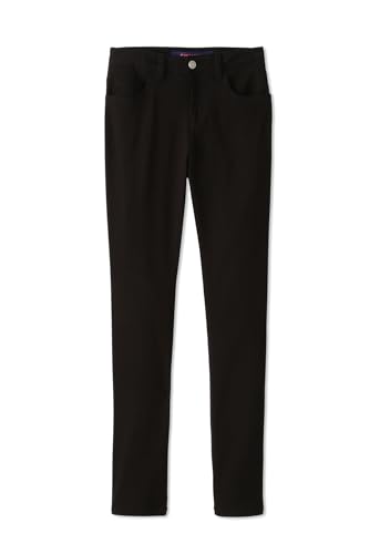 French Toast Women's Super Stretch Skinny Uniform Pants with Pockets