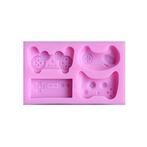 silicona 3D Game Controller para tartas, chocolate, gelatina, postres, 10,2 x 5,4 x 1,2 cm