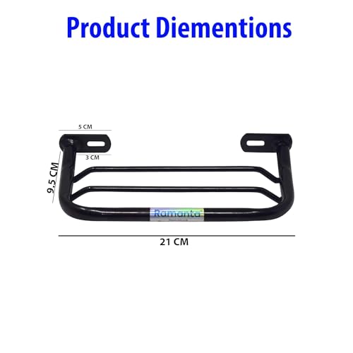 Image of Ramanta Rear Lady Footrest for Bike Compatible for Gixxer Old Model (BS-4), CBZ Xtreme 200R /160R (BS-6, 2020) and Pulse 200 (BS-6) (Left Side)