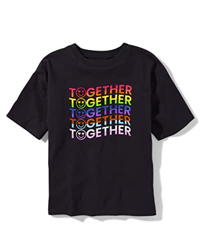 Image of Sugar & Jade Girls' Teen Short Sleeve Oversized Graphic T-Shirt