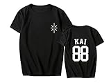 Xkpopfans EXO T-Shirt New Album Planet#5 Shirts Sehun Lay Suho Xiumin Kai Tee Shirt