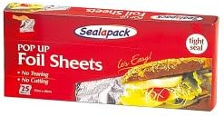 Sealapack Pop Up Foil Sheet - 20 Pack