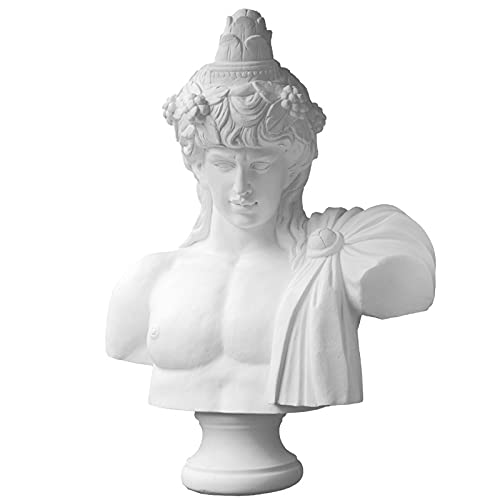 Amazon.co.jp: アレスの頭の彫刻、古代ギリシャの戦争の神の胸像の装飾