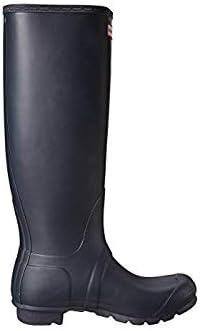 HUNTER Women's Original Tall Rain Boots, Navy (Matte) Size 9 Review | Image 4