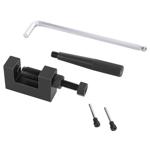 DYC Professional Chain Breaker Tool 420–530 with 2 Replaceable Cutting Pins & Hex Key, Fits 40/410/415/420/428/50/520/525/530 Roller Chain for Motorcycle/ATV/Mini Bike/Pit Bike/Dirt Bike & Go Kart