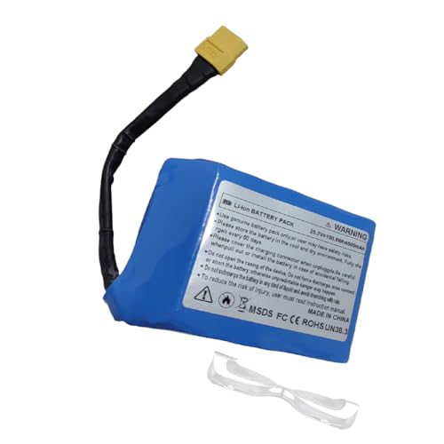 Replacement Hoverboard Battery 25.2V 4000mAh - 100.8WH Li-Ion (7s2p), Safe & Long-Lasting for Electric Scooters