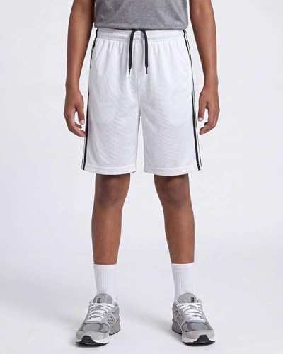 Image of 5 Pack Boys' Mesh Athletic Shorts Basketball Kids Soccer Sports Pockets