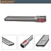 JEDELEOS Crevice Tool for Dyson V7 V8 V10 V11 V12 V15 V15s Gen 5 Vacuum Cleaner Attachment Replacement