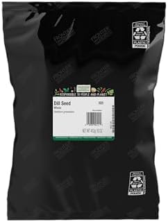 Frontier Co-op Whole Dill Seed, 1-pound Bulk Bag, Great for Pickling and Canning, Non Irradiated, Kosher