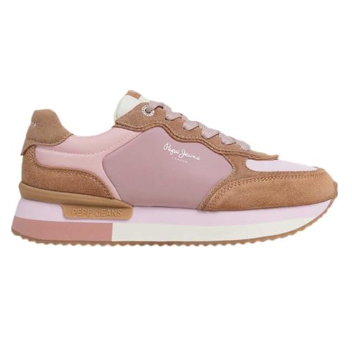 Finis les pieds fatigués avec les sneakers Pepe Jeans Rusper Jelly en cuir multicolores