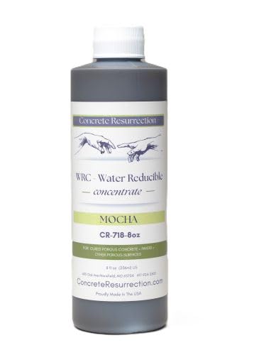Concrete Resurrection Cement Stain Concentrate - Mocha (8 Ounce)