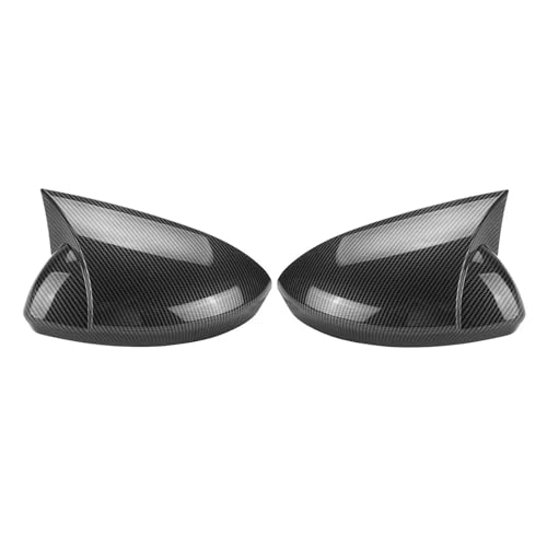 Coque rétroviseur Clio 5 look carbone protection rétroviseurs Mk5