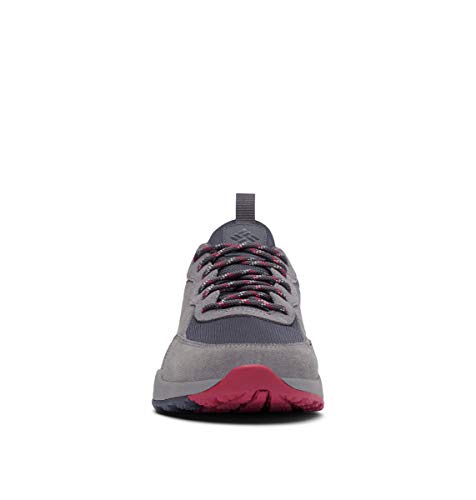 Columbia Tênis de caminhada masculino Pivot Wp, Tubarão/Elemento vermelho, 8